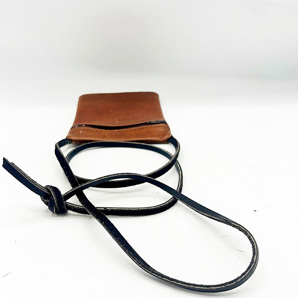 Leather Artisan Small Crossbody Leather Bag Handmade - Picture 3 of 5